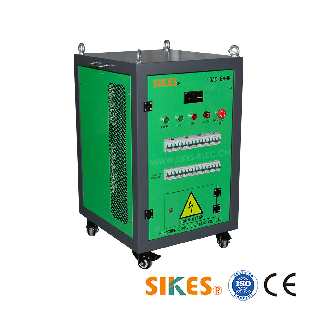 Resistive load bank 10KW, 500V1000V